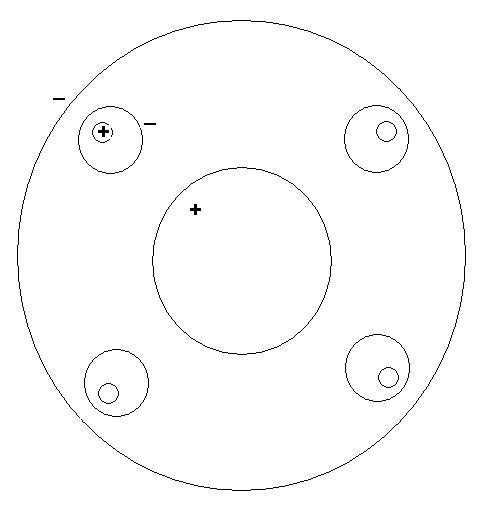 Circle Capacitor Diagram