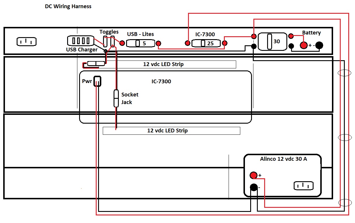 DC Wiring Harness Diagram